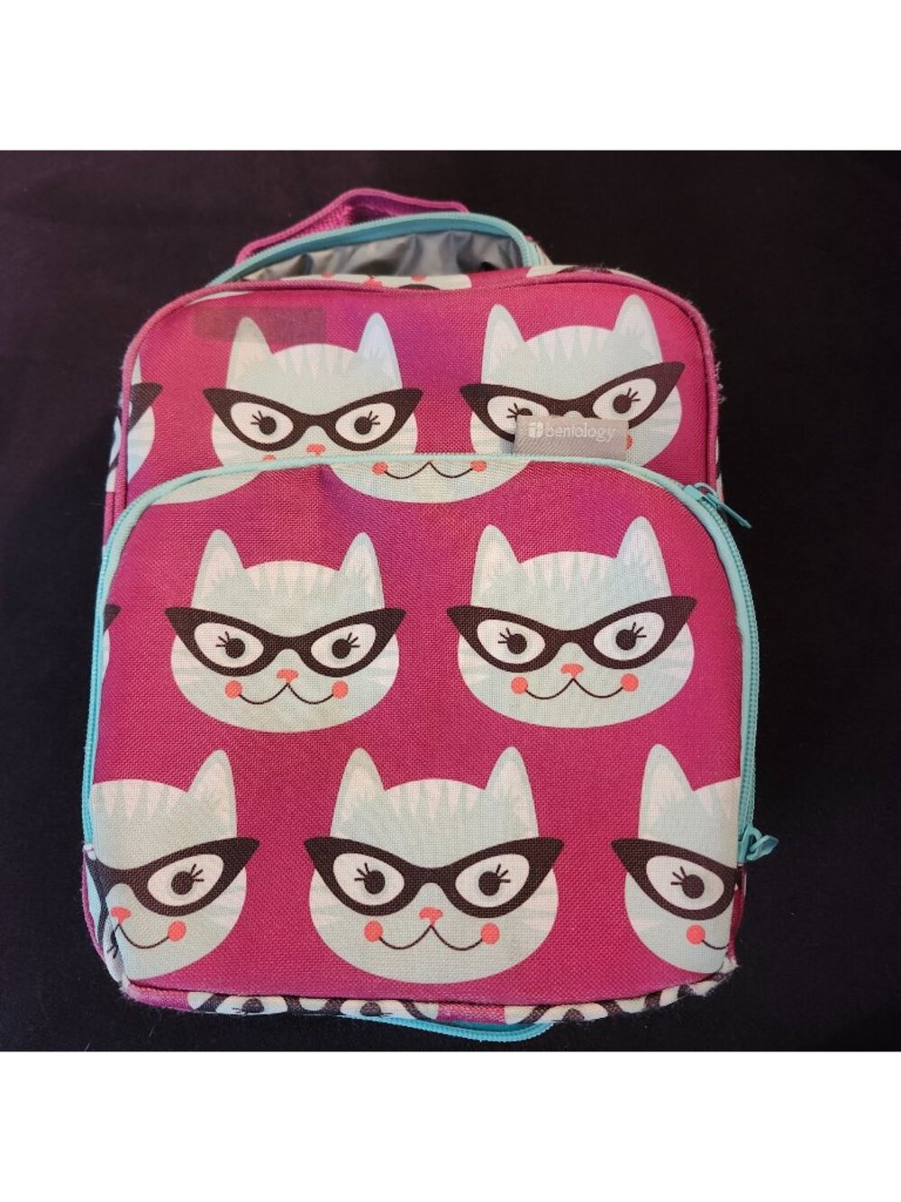 Bentgo Kids Kitty Cat Insulated Lunchbox Tote Bag